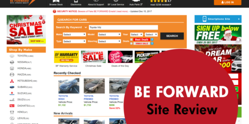 BE FORWARD Used Car Site Review
