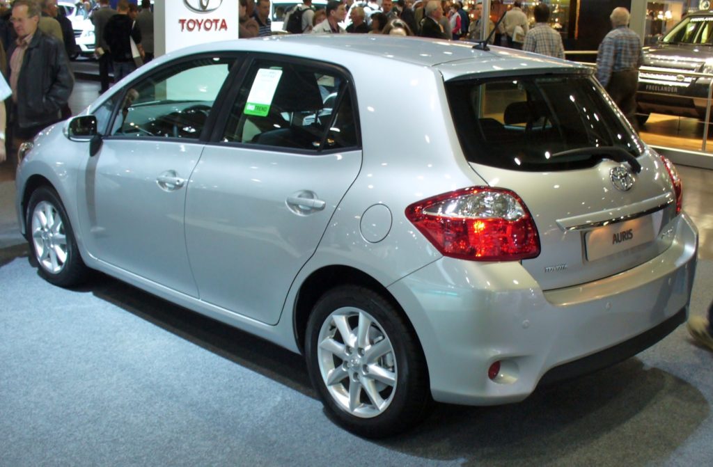 Toyota Auris Rear