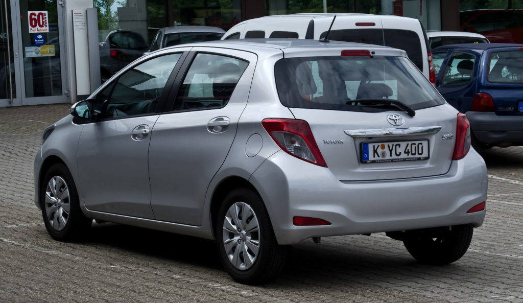 Toyota Yaris Rear