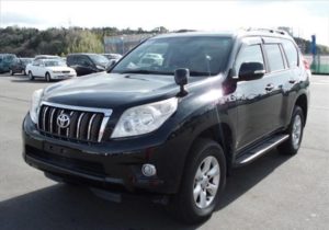 A used 2009 Toyota Land Cruiser Prado from online used Japanese car dealer BE FORWARD.