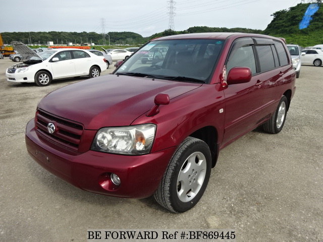Used Toyota Kluger at BE FORWARD