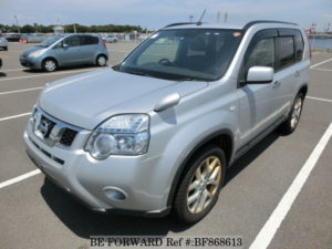 front of used 2013 nissan x-trail from exporter BE FORWARD