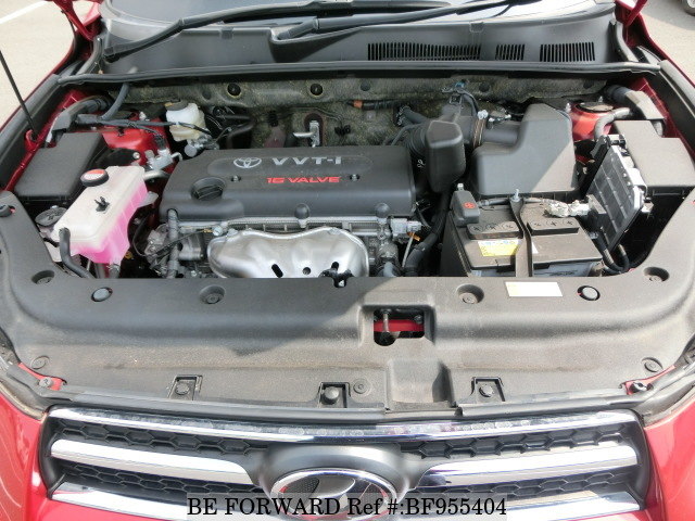Engine of a Used Toyota RAV4