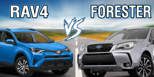 toyota rav4 vs subaru forester suv comparison