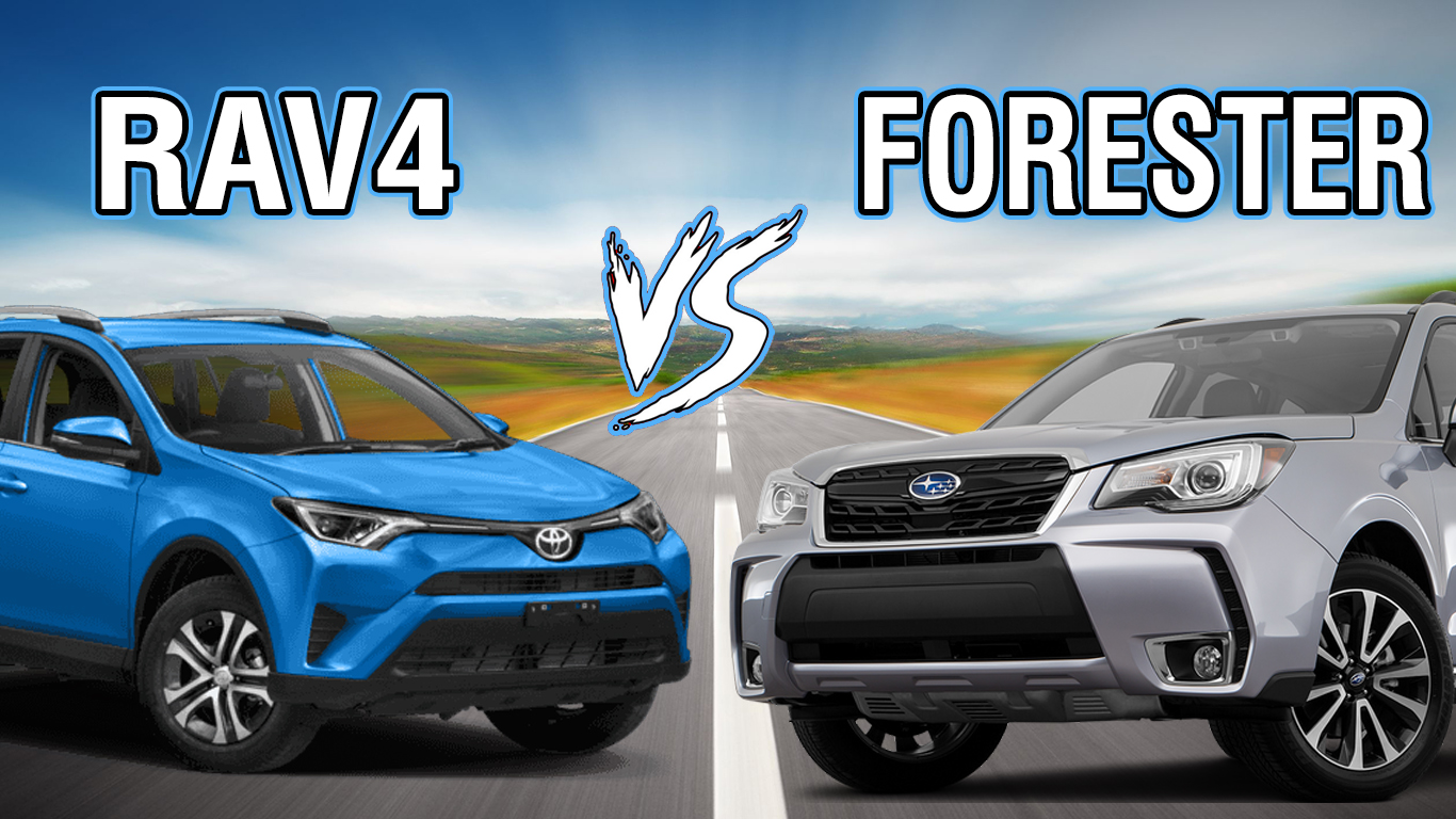 toyota rav4 vs subaru forester suv comparison