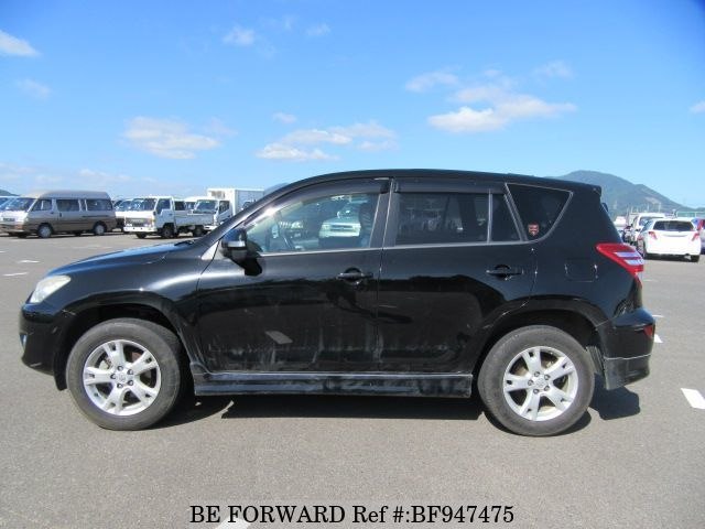 side profile of a used toyota rav4 from be forward