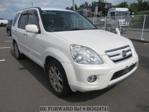 front of a used honda cr-v from BE FORWARD